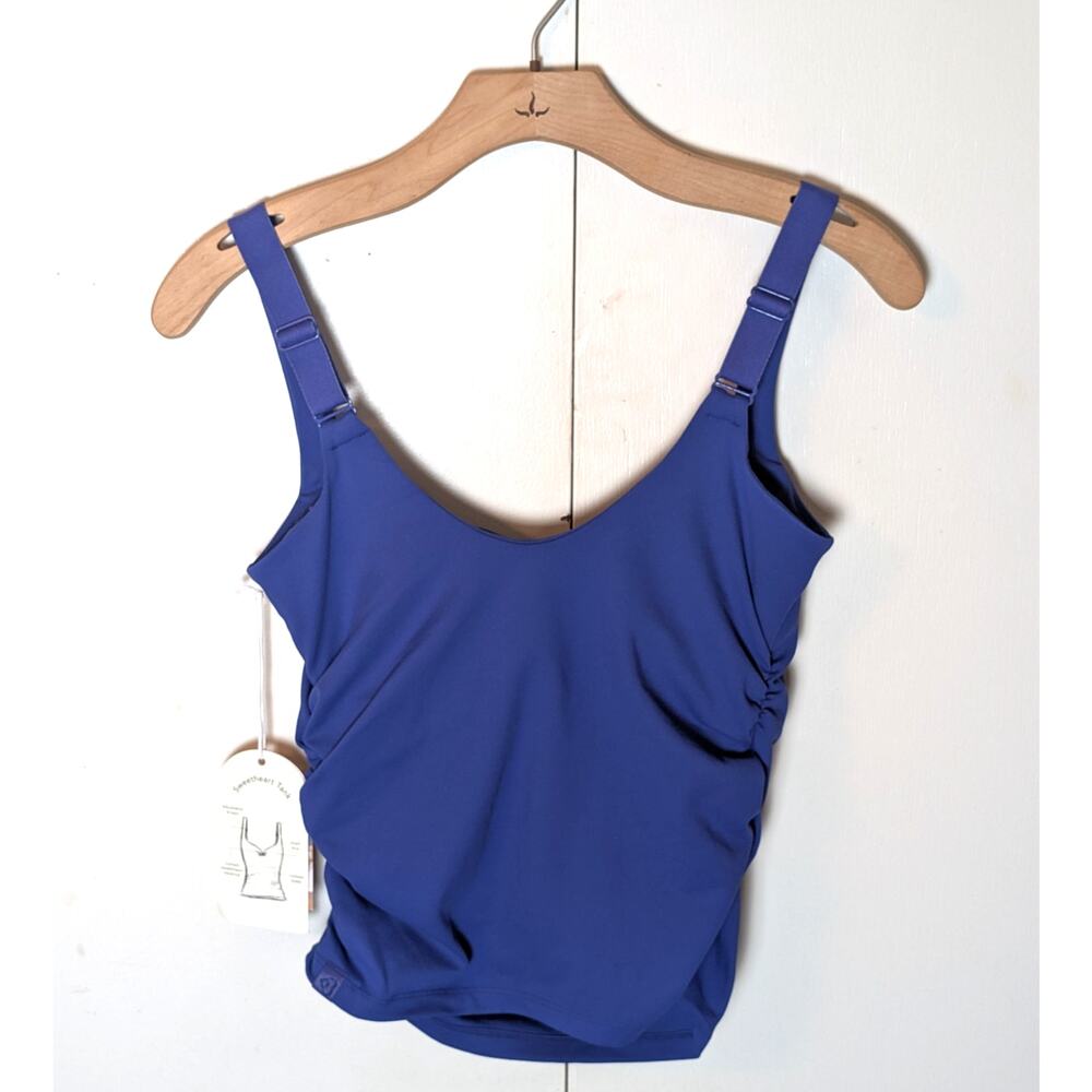 Logilates Blue Ruched Top - Picture 15 of 15